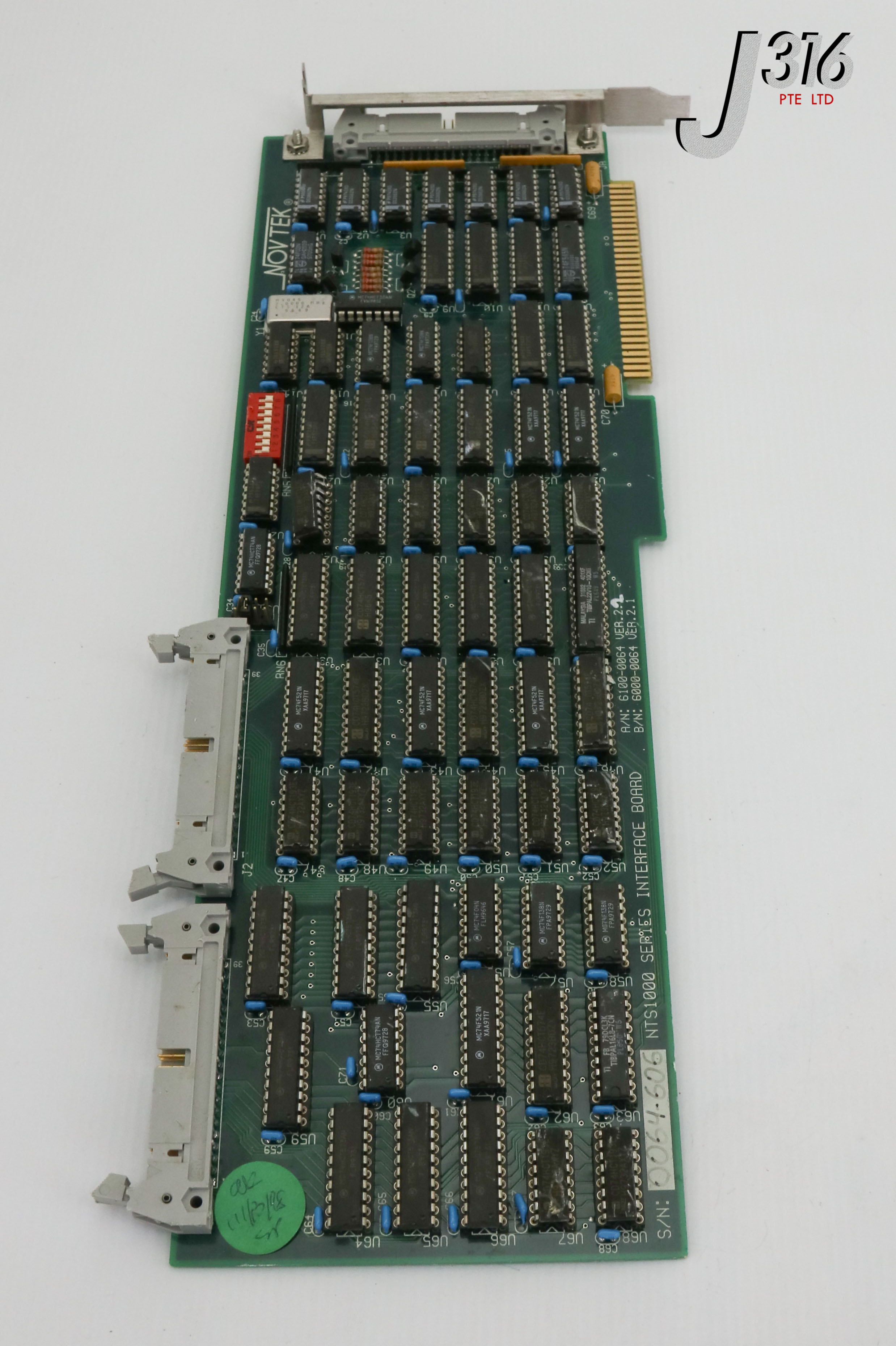 22573 NOVTEK PCB, NTS1000 SERIES INTERFACE BOARD, 6000-0064 6100